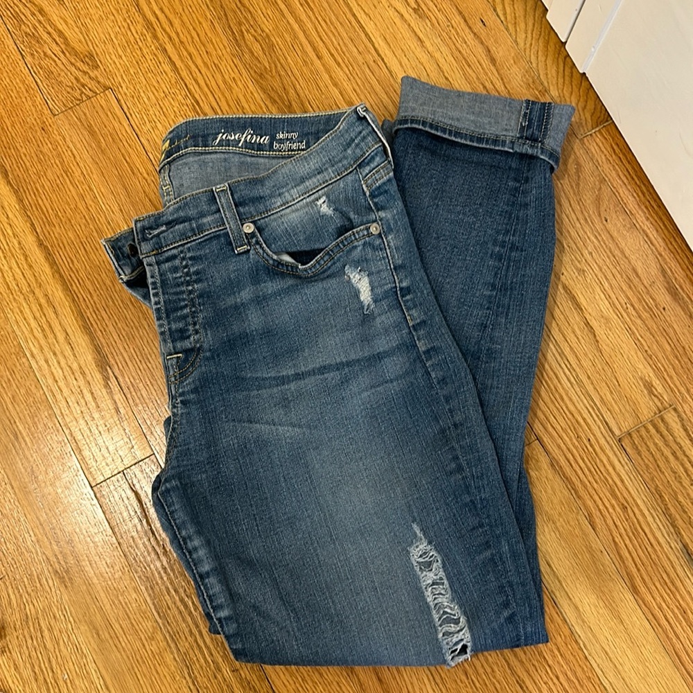 7 for all mankind Josefina skinny boyfriend jean